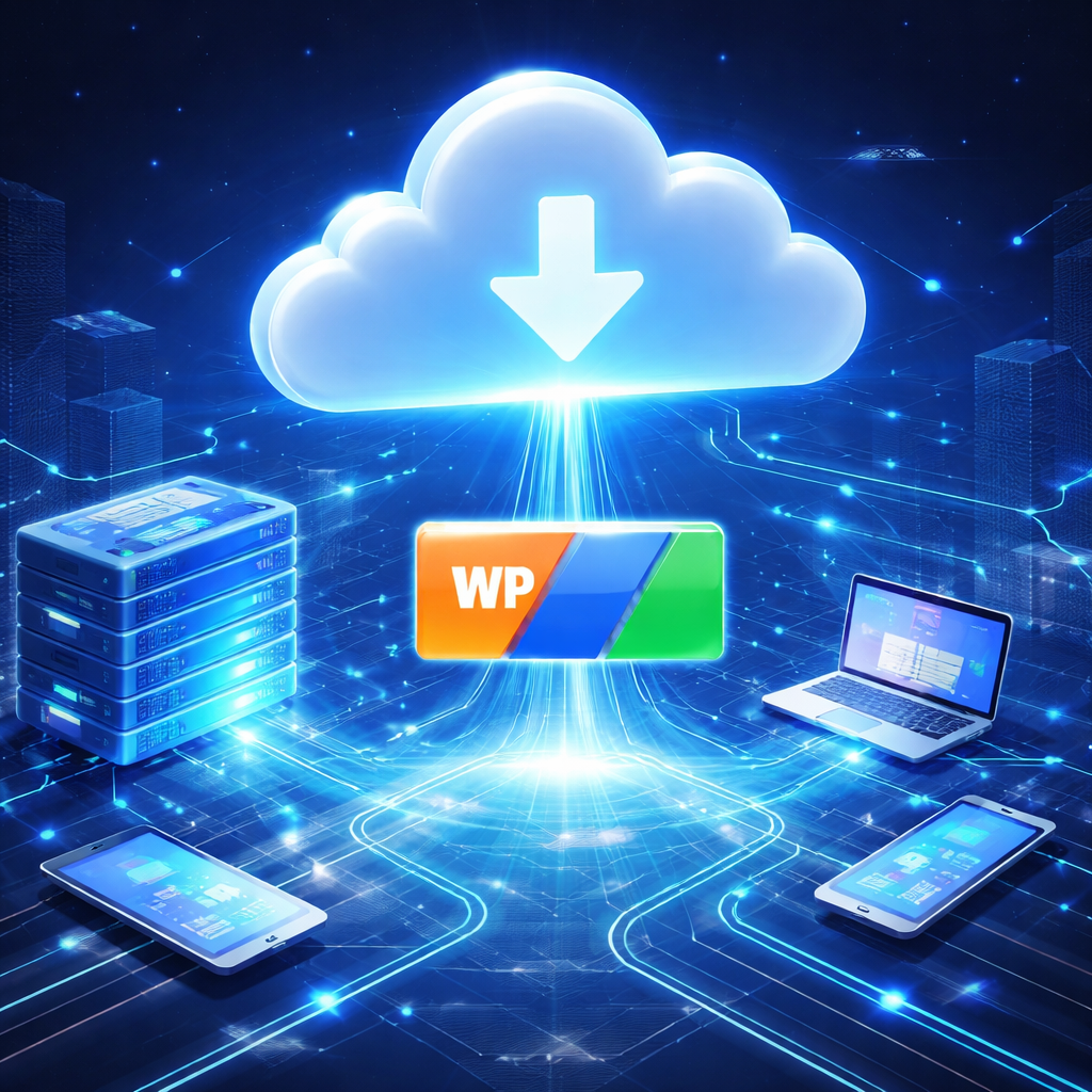 WPS下载通道背景